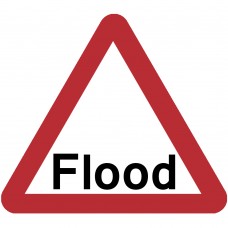 Flood Road Sign Plate 600mm